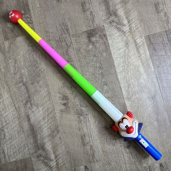 Vintage Rinco Clown Telescoping Colorful Circus Light Saber Rare Toy‎ - Picture 1 of 7